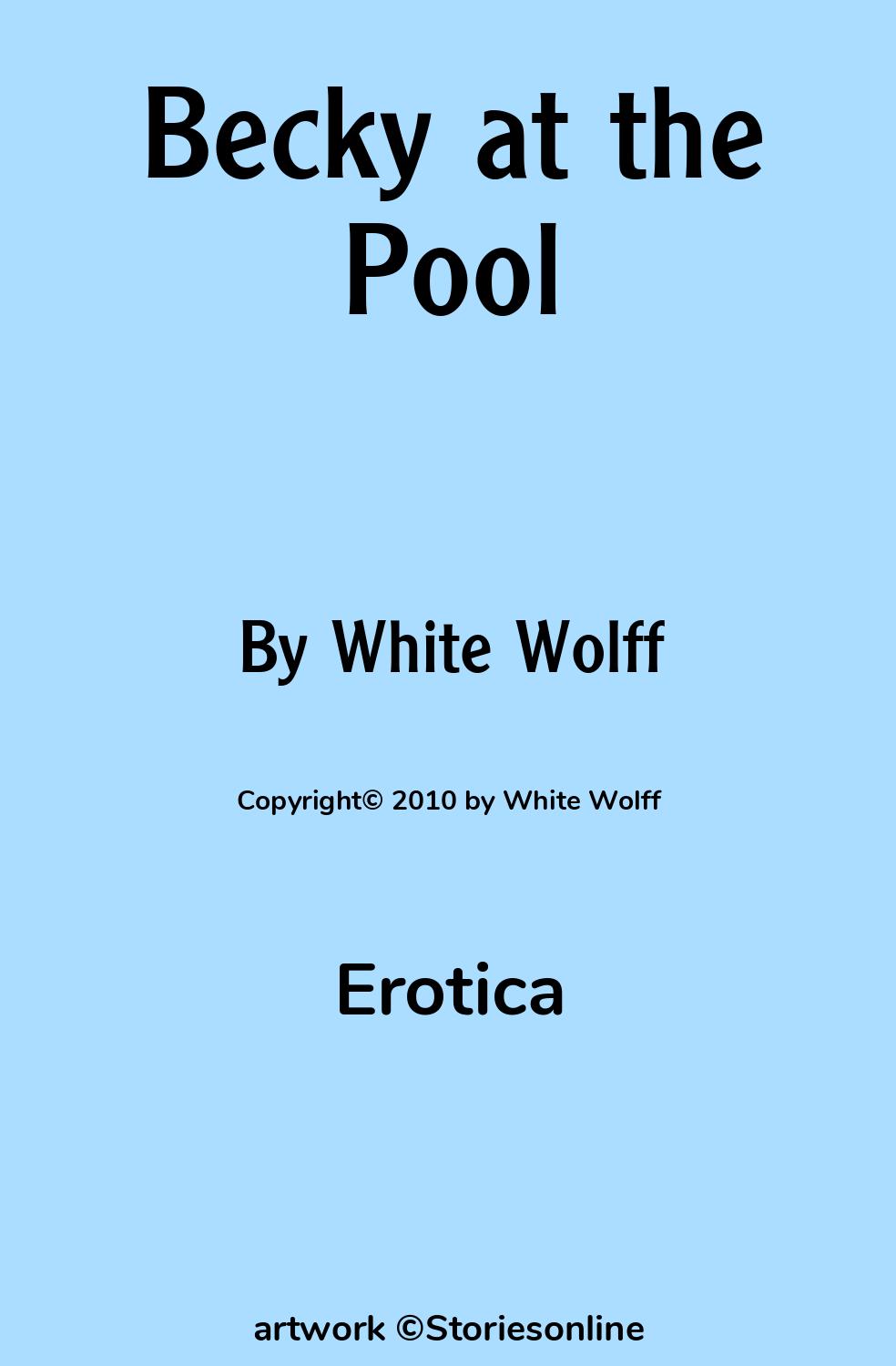 Becky at the Pool - Erotica Sex Story