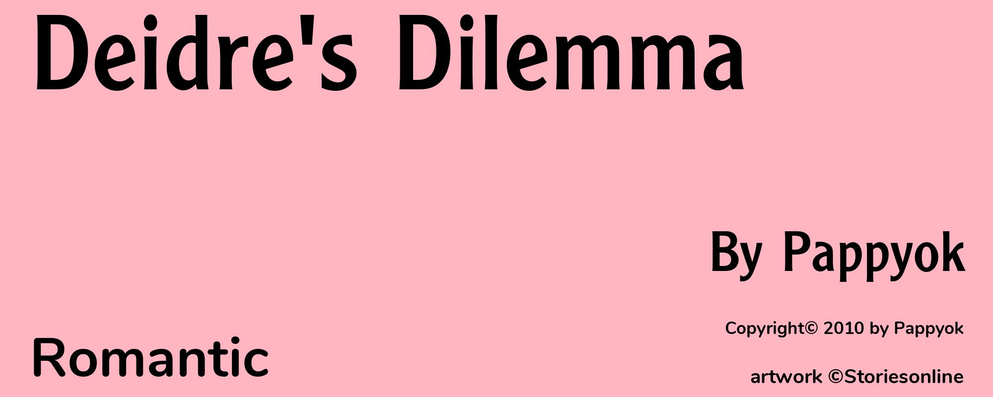 Deidre's Dilemma - Cover