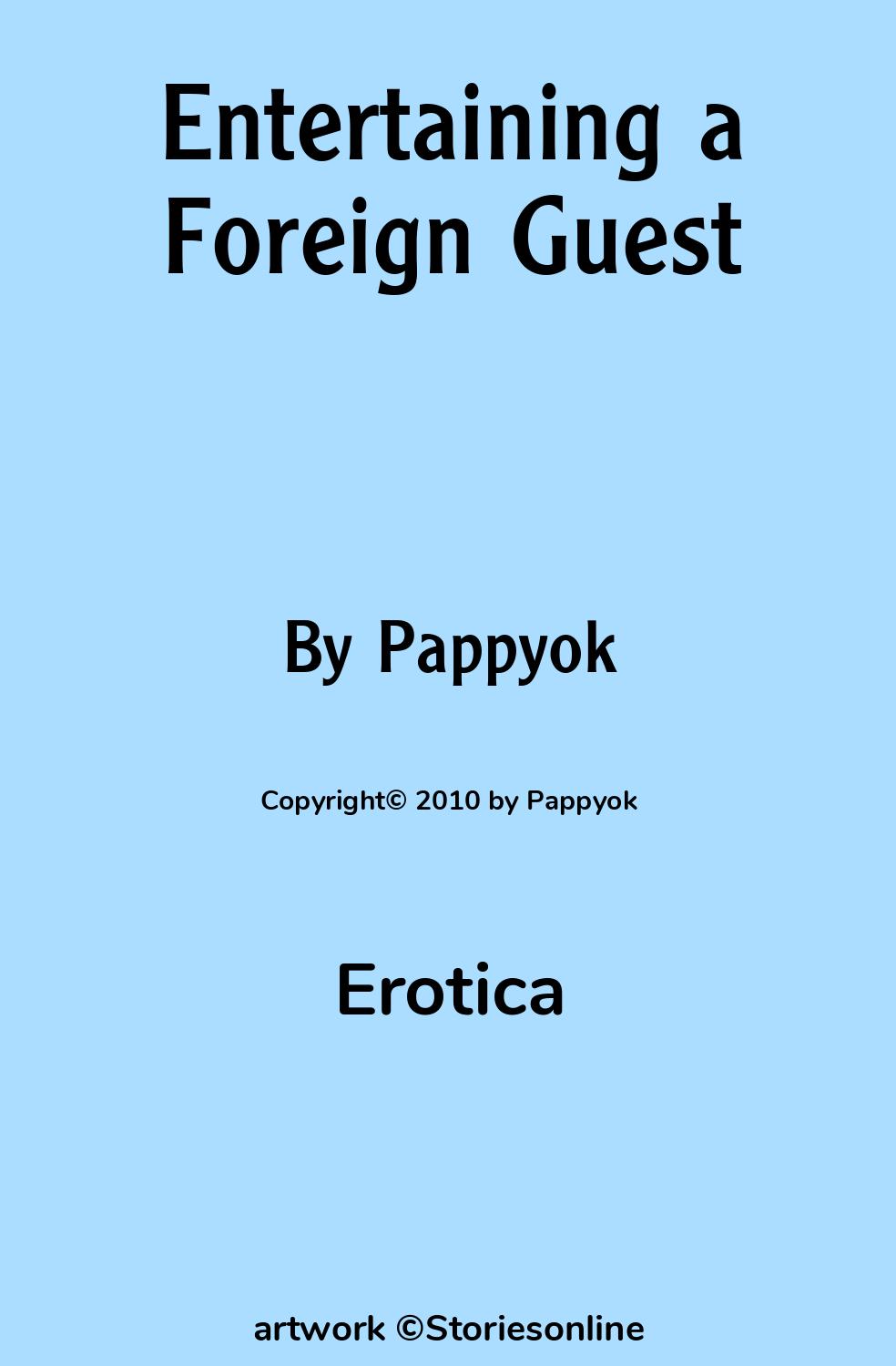 Entertaining a Foreign Guest - Erotica Sex Story