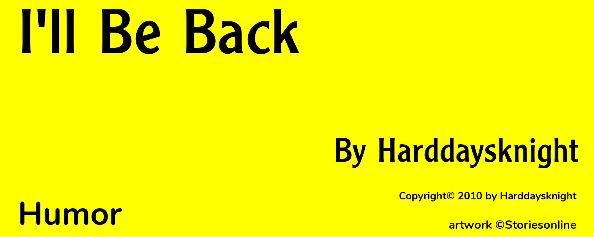 I'll Be Back - Cover