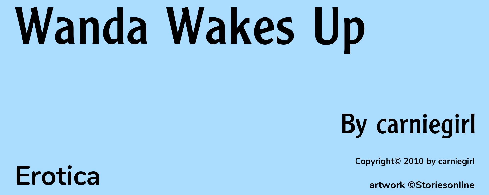 Wanda Wakes Up - Cover