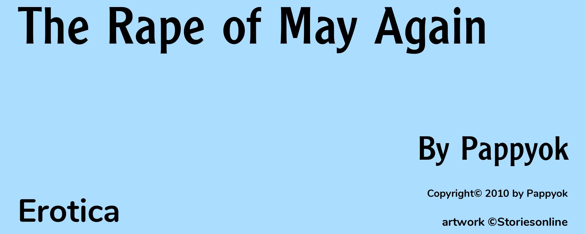 The Rape of May Again - Cover