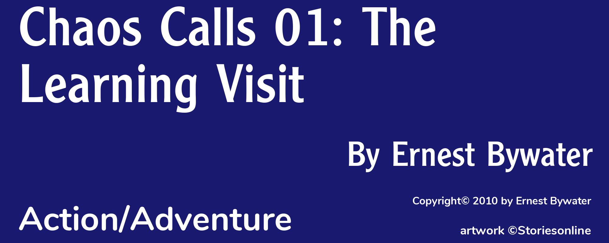 Chaos Calls 01: The Learning Visit - Cover