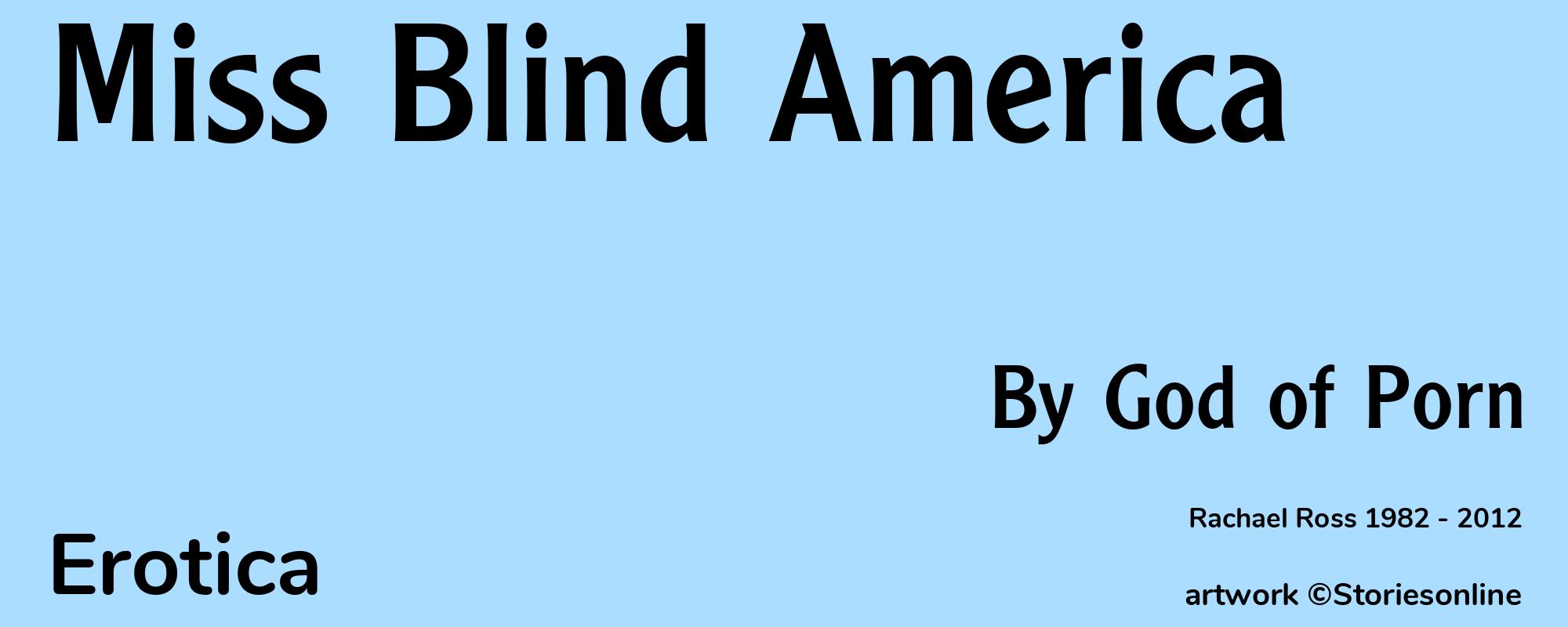 Miss Blind America - Cover