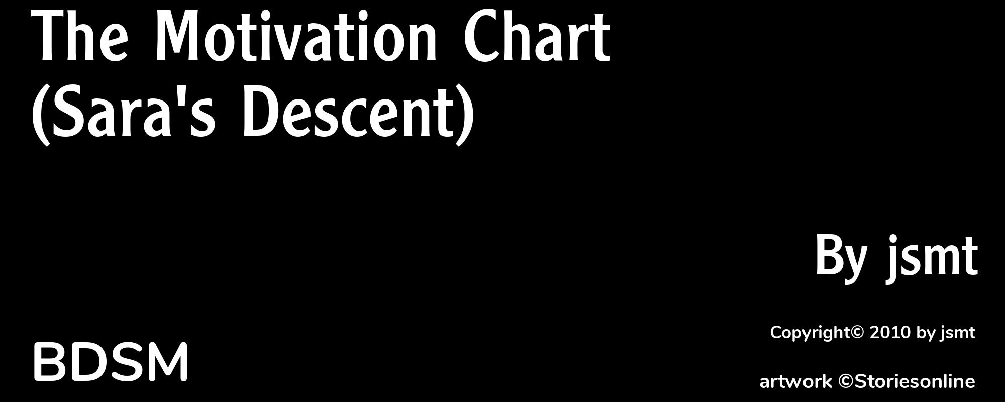 The Motivation Chart (Sara's Descent) - Cover