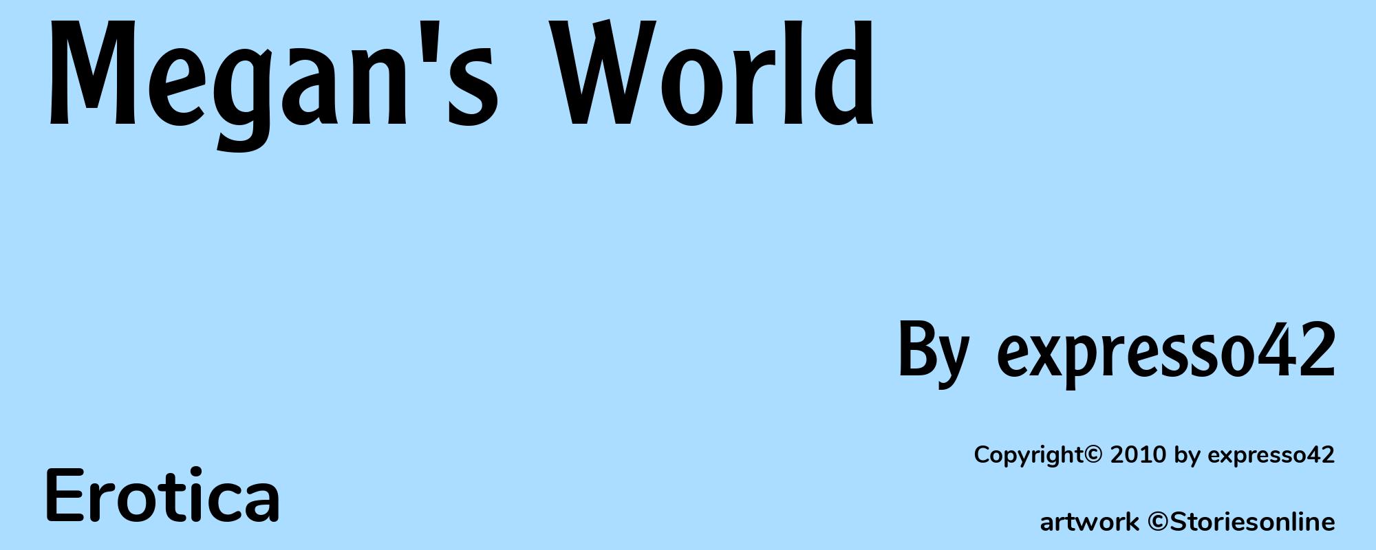 Megan's World - Cover