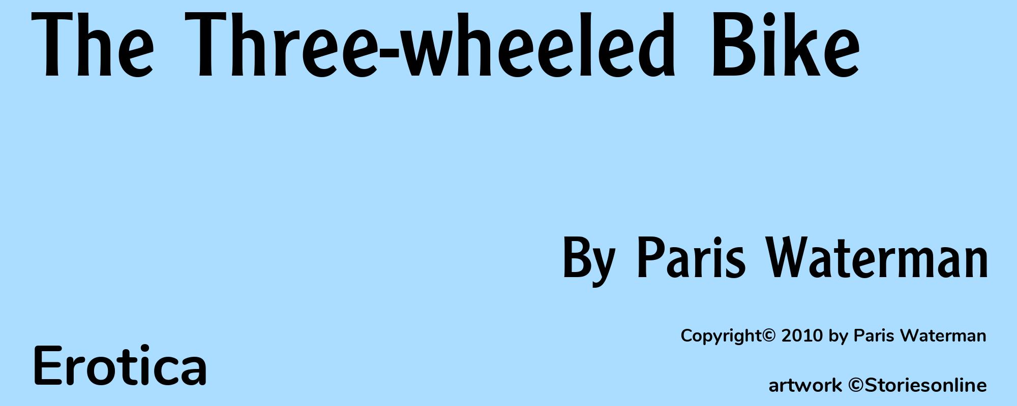 The Three-wheeled Bike - Cover