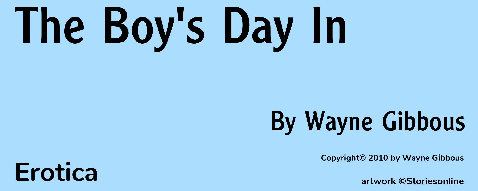The Boy's Day In - Cover