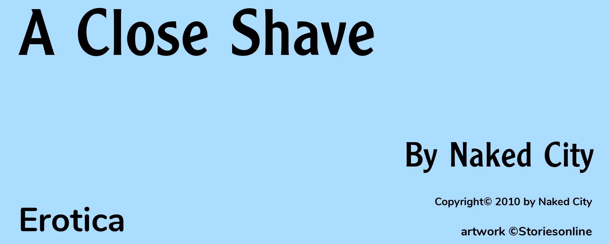 A Close Shave - Cover