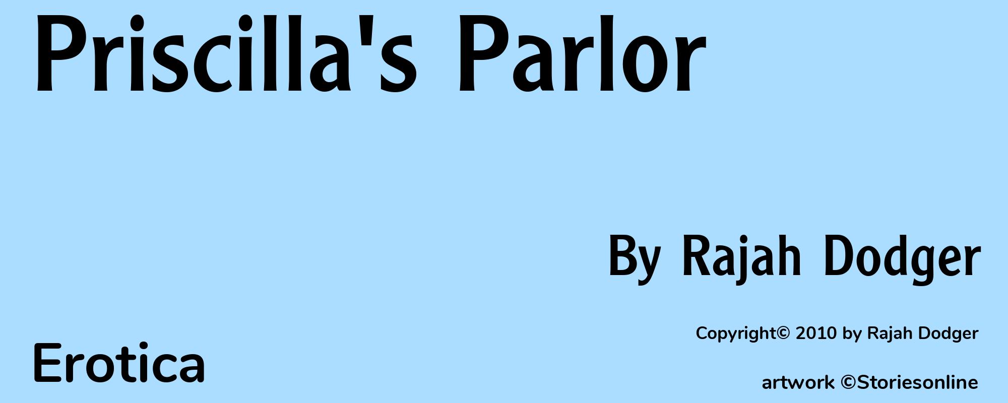 Priscilla's Parlor - Cover