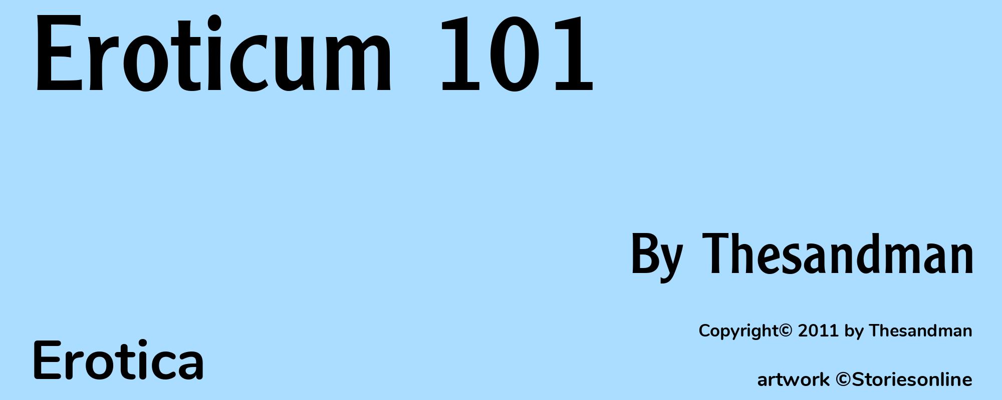 Eroticum 101 - Cover