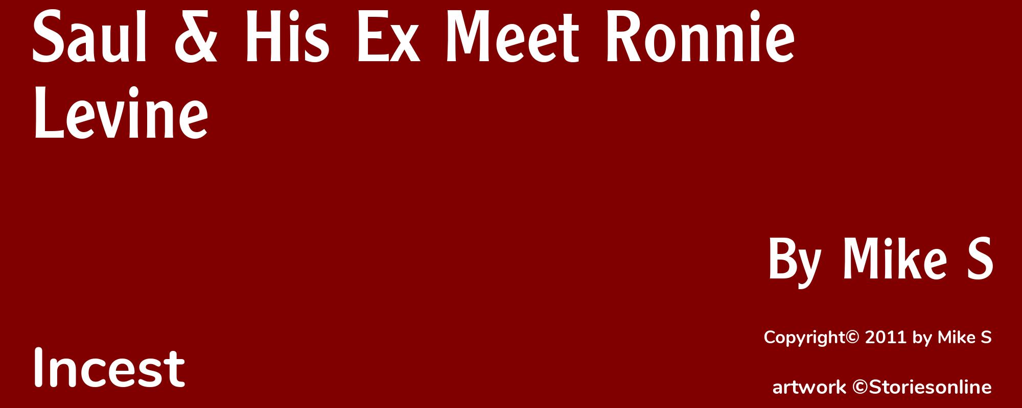 Saul & His Ex Meet Ronnie Levine - Cover