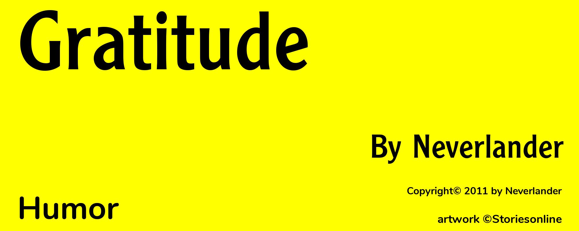 Gratitude - Cover
