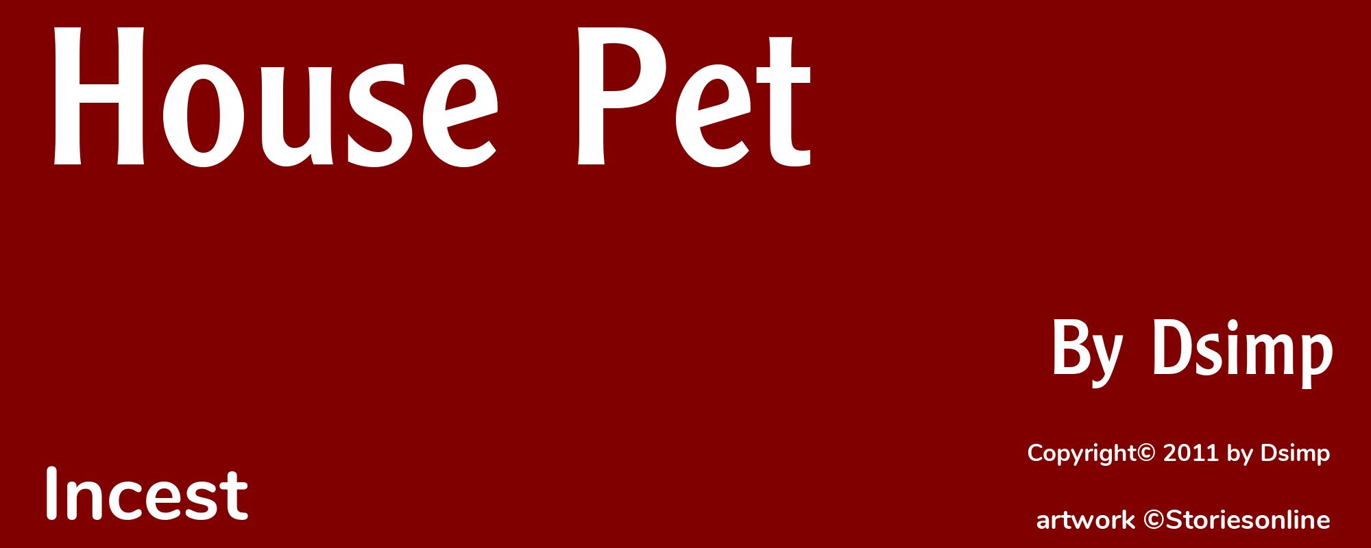 House Pet - Cover