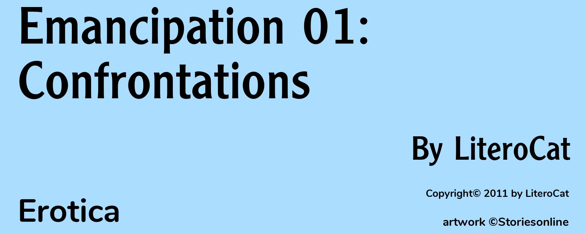 Emancipation 01: Confrontations - Cover