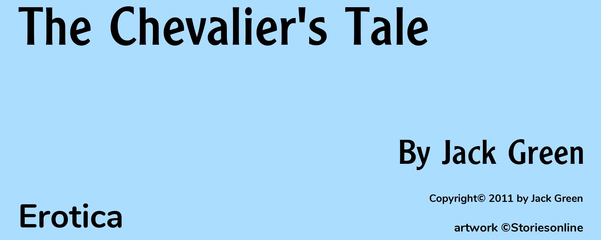 The Chevalier's Tale - Cover
