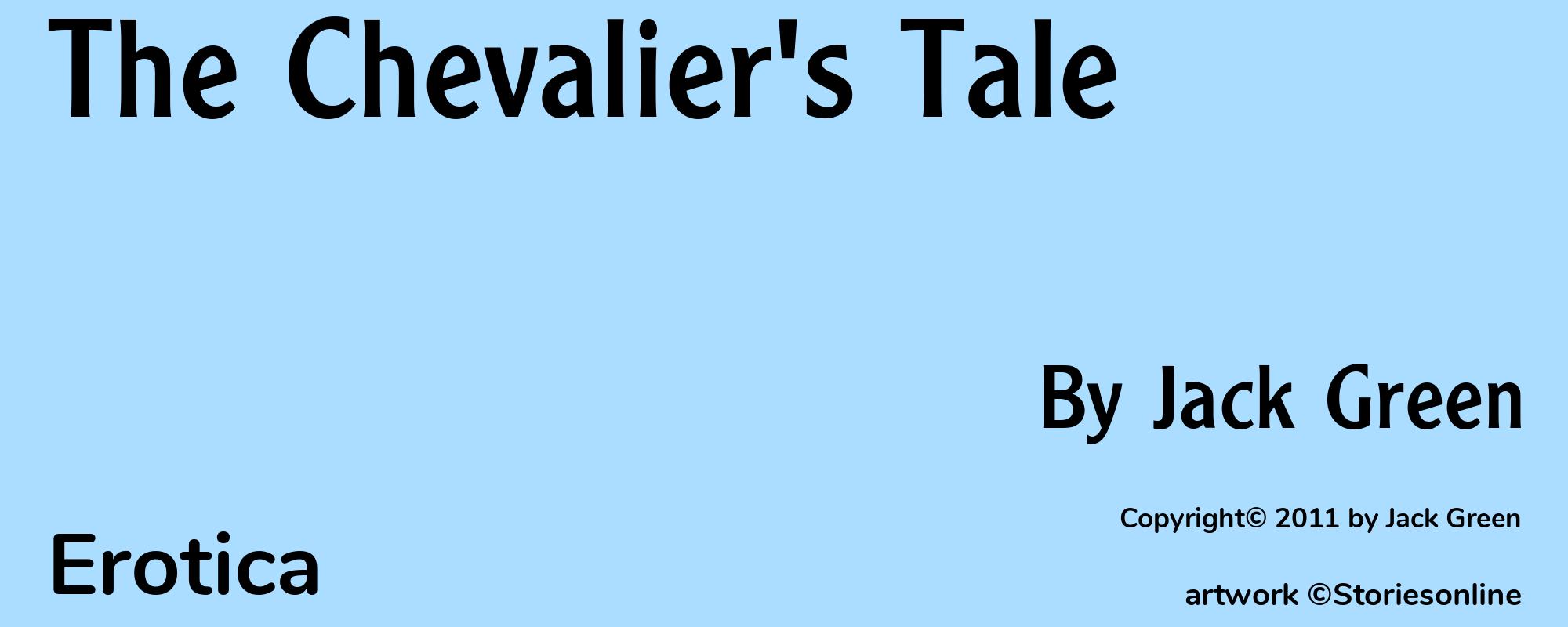 The Chevalier's Tale - Cover