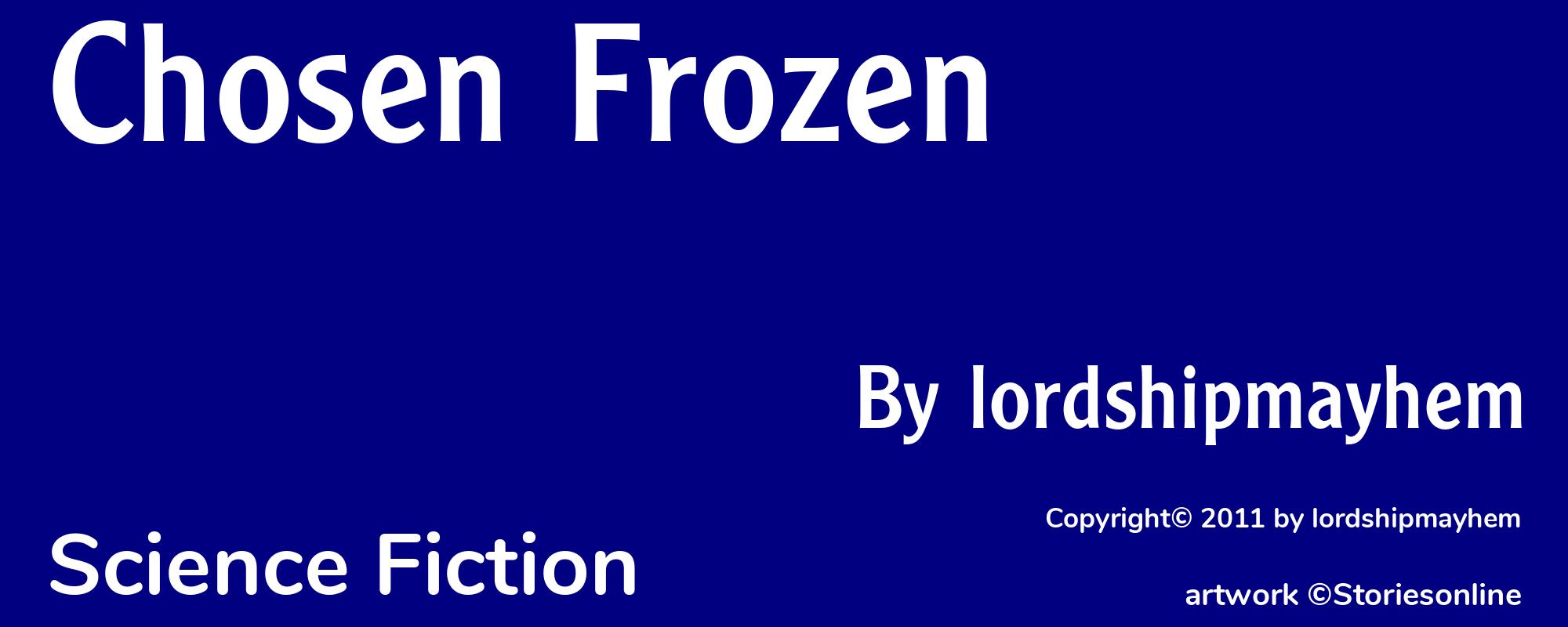 Chosen Frozen - Cover