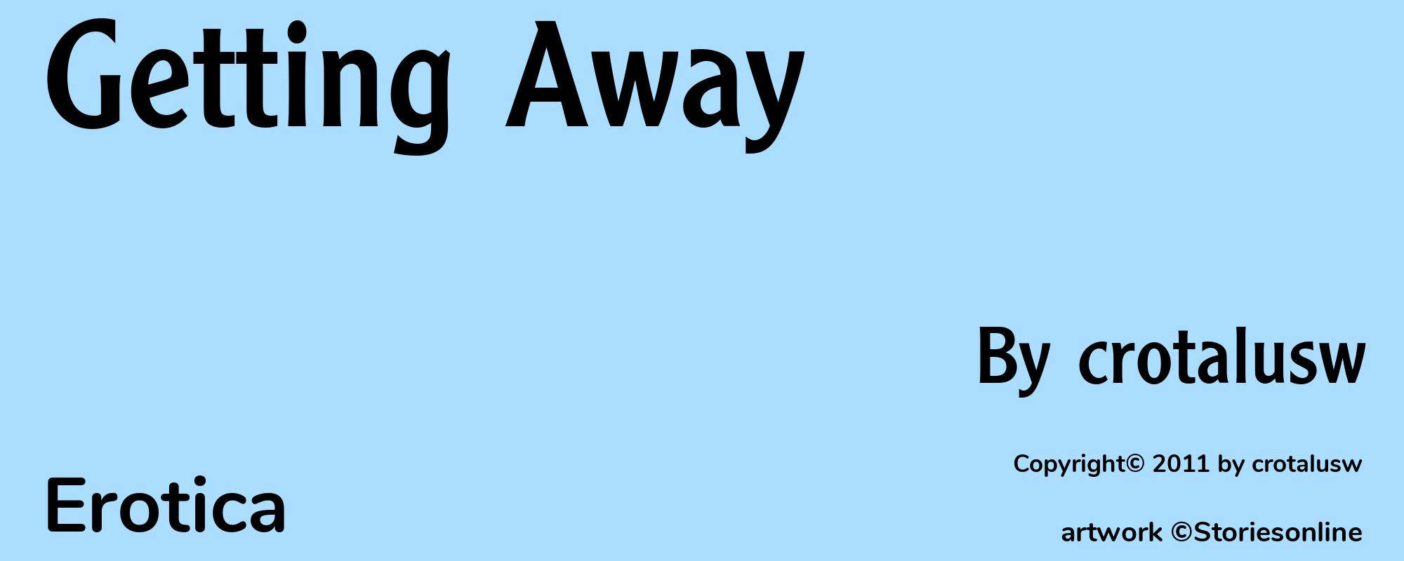 Getting Away - Cover