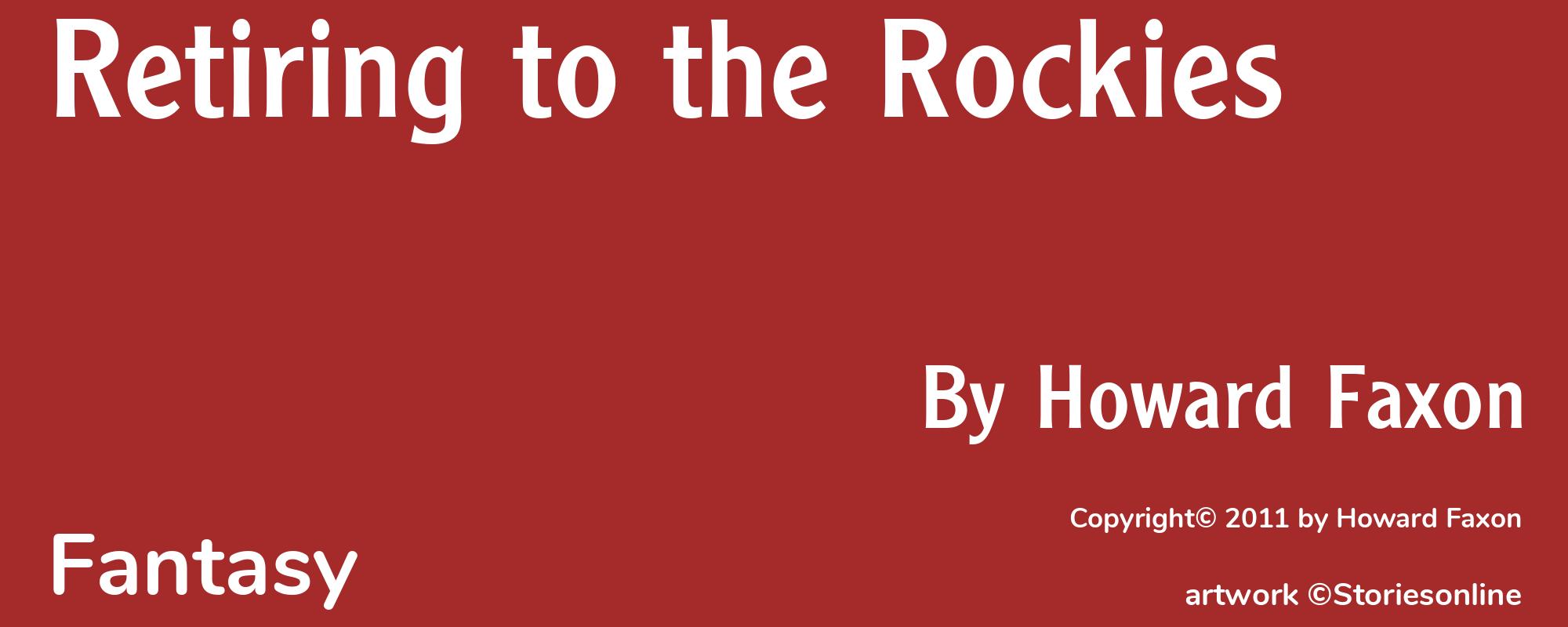 Retiring to the Rockies - Cover