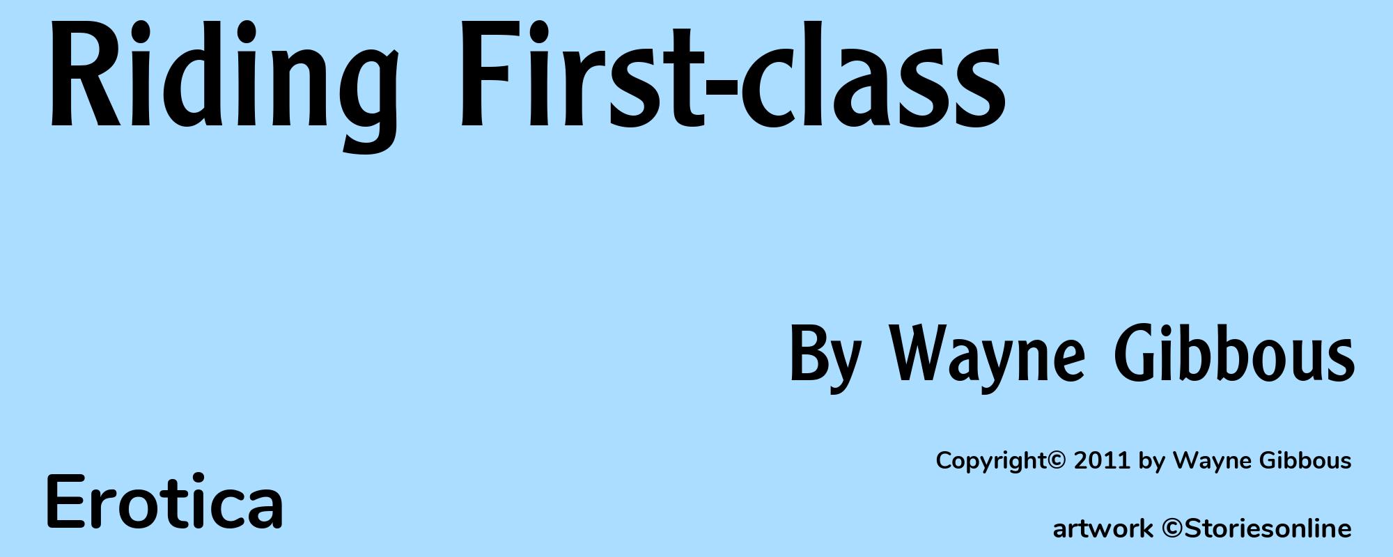 Riding First-class - Cover