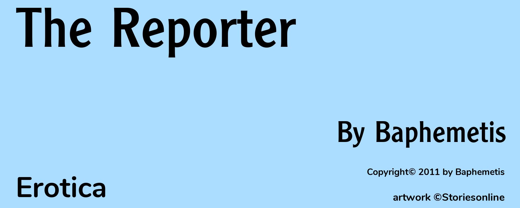 The Reporter - Cover