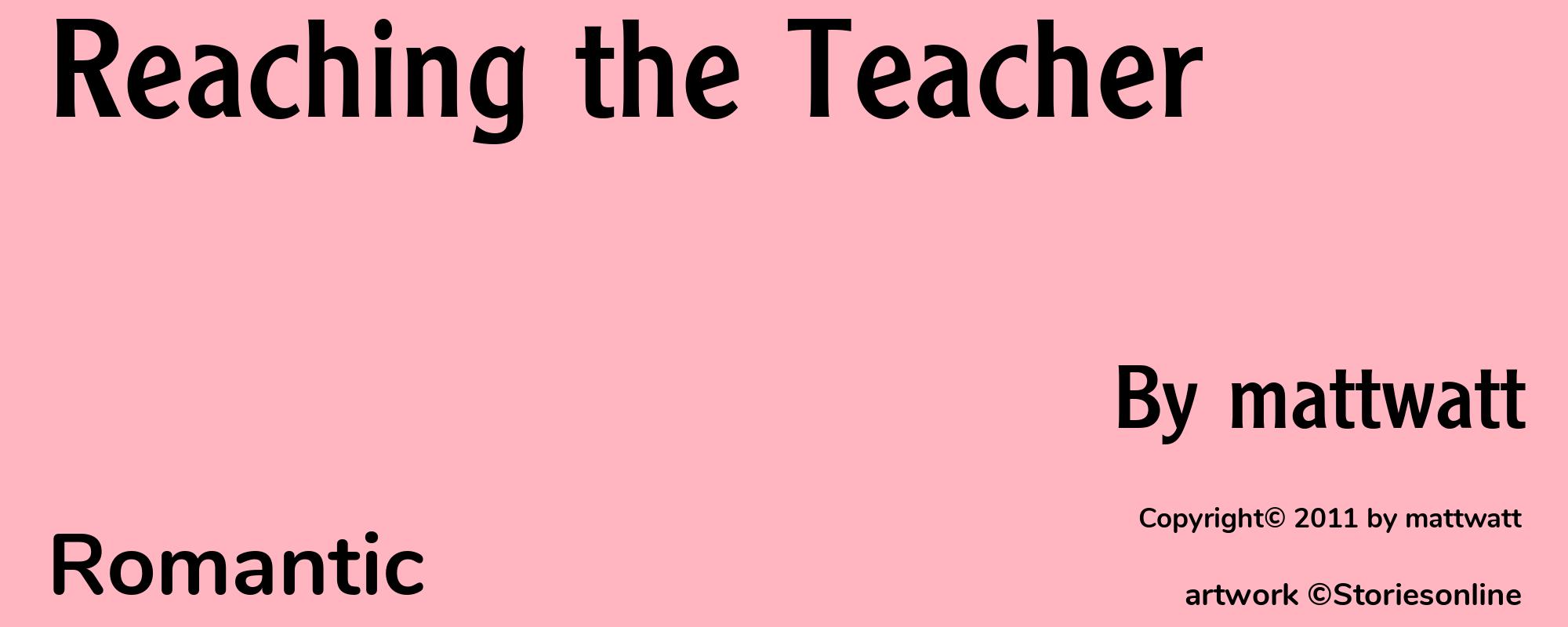 Reaching the Teacher - Cover