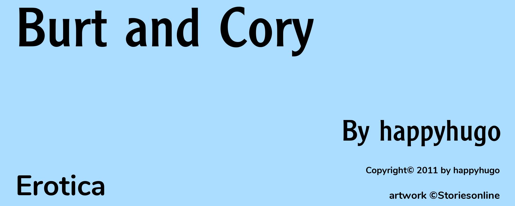 Burt and Cory - Cover
