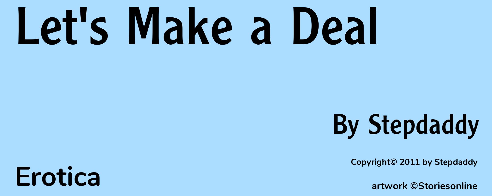 Let's Make a Deal - Cover