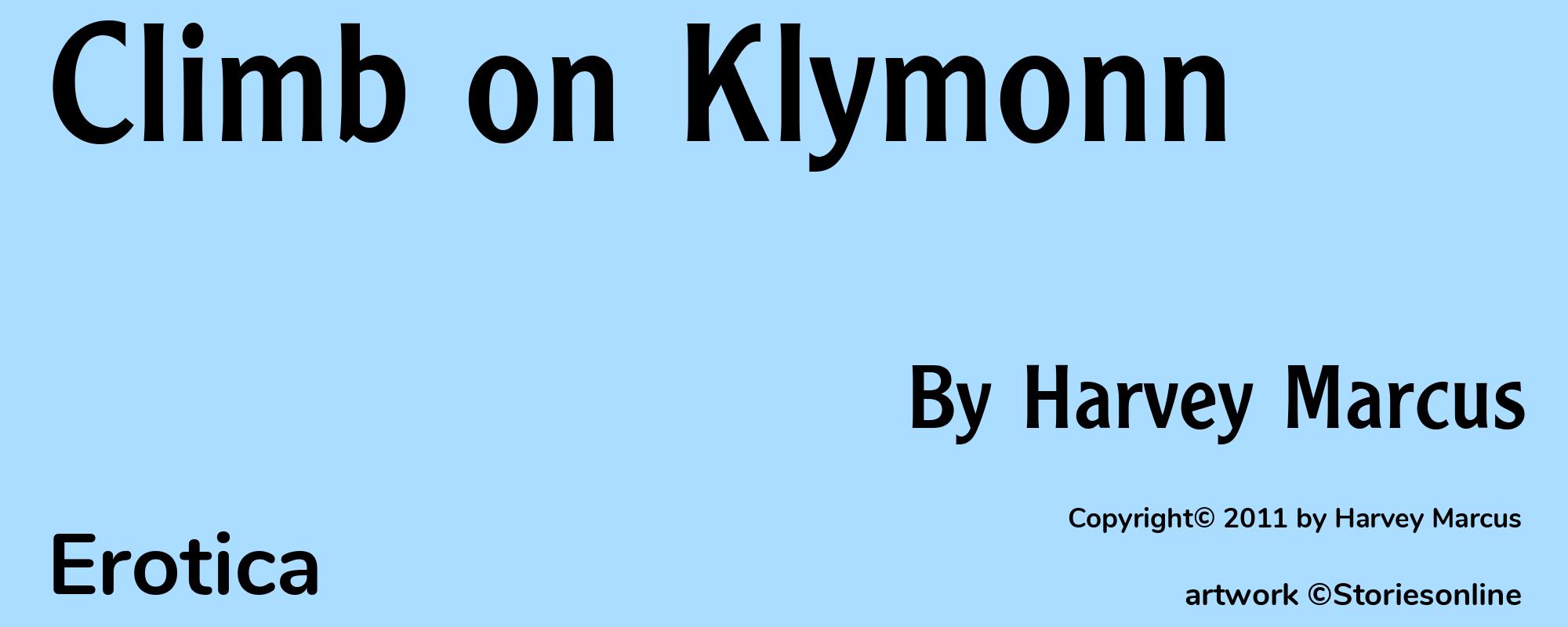Climb on Klymonn - Cover