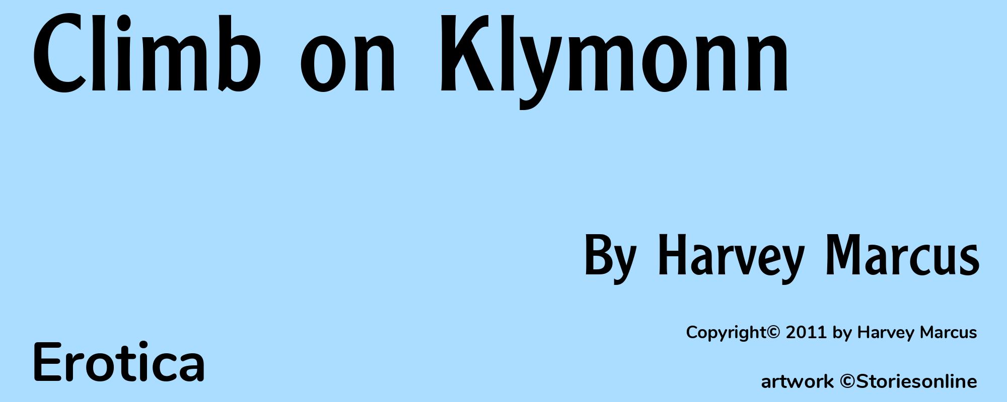 Climb on Klymonn - Cover