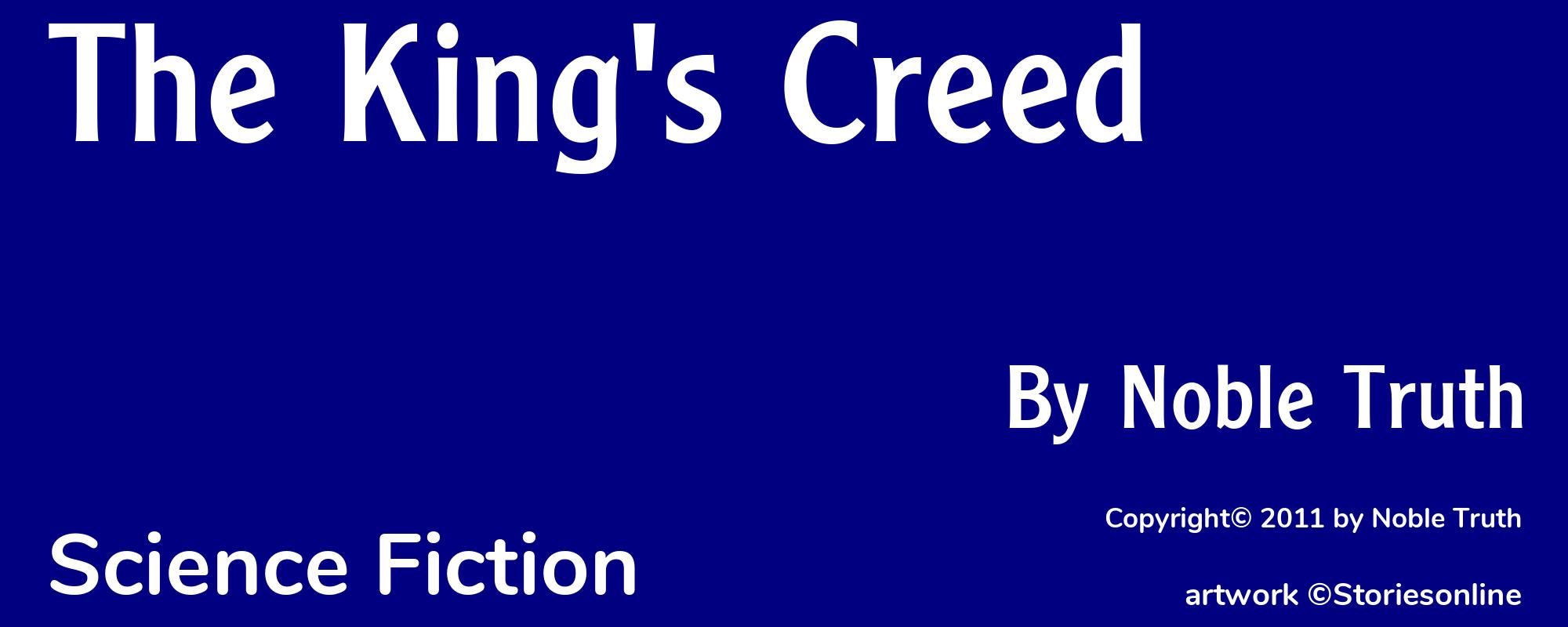 The King's Creed - Cover