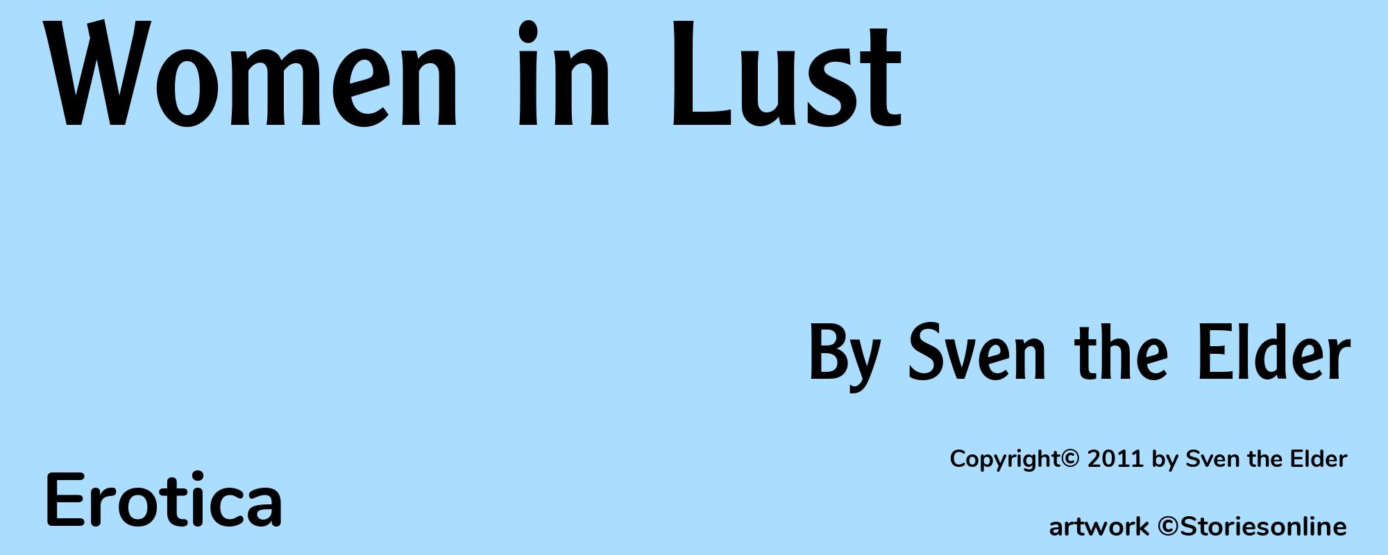 Women in Lust - Cover
