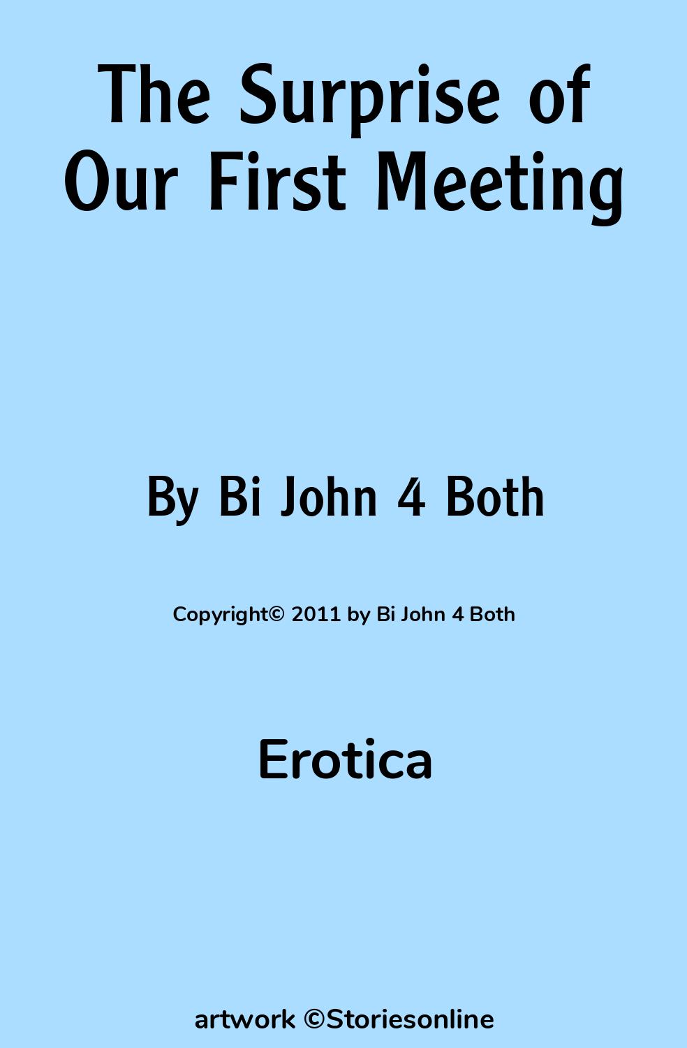 The Surprise of Our First Meeting - Erotica Sex Story