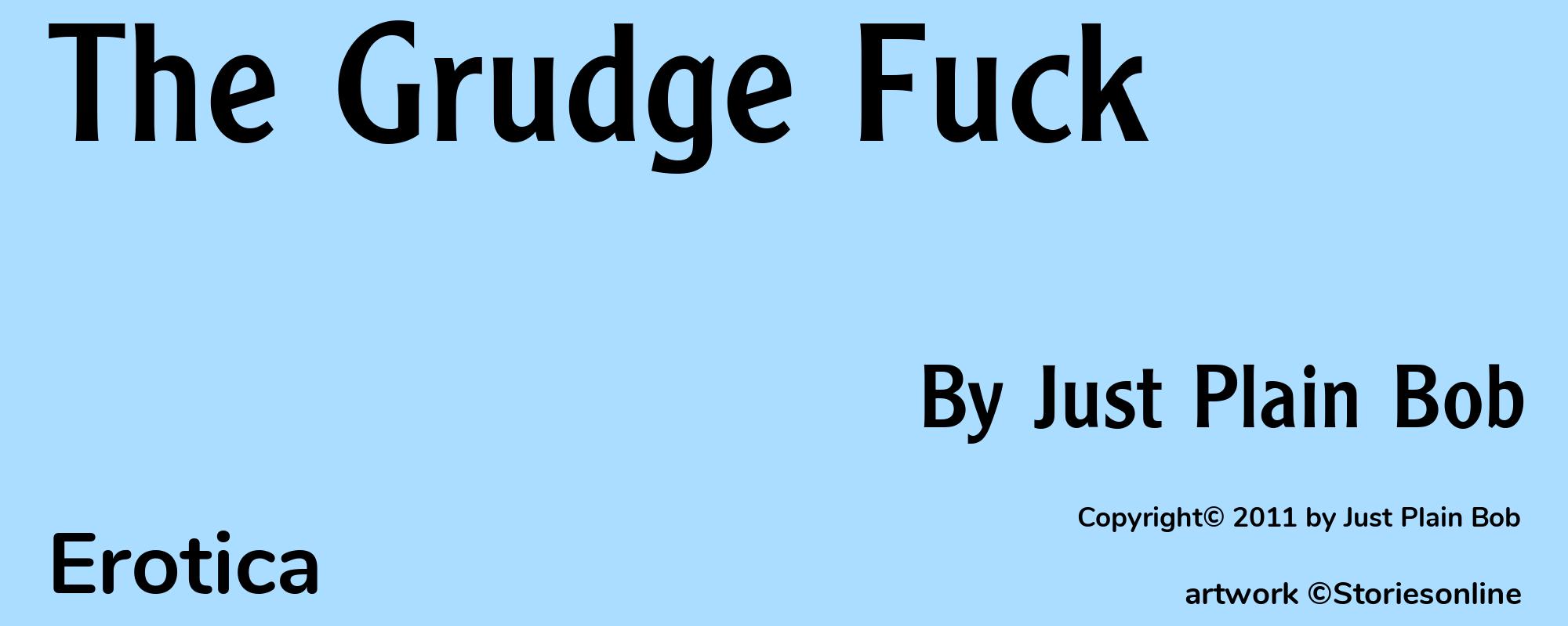 The Grudge Fuck - Cover