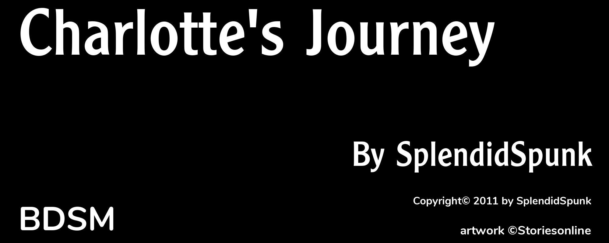 Charlotte's Journey - Cover