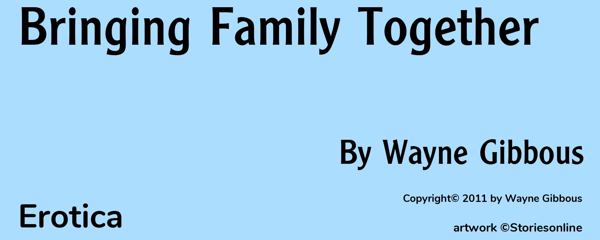 Bringing Family Together - Cover