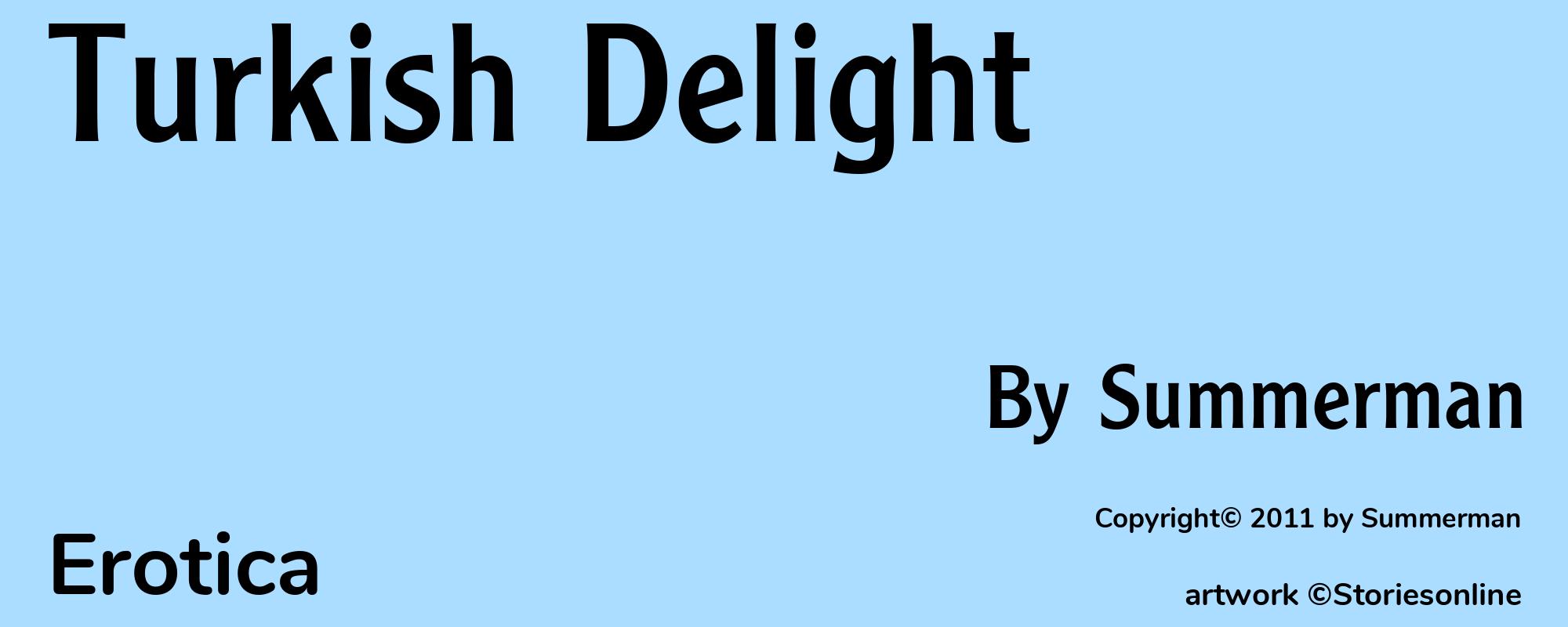 Turkish Delight - Cover