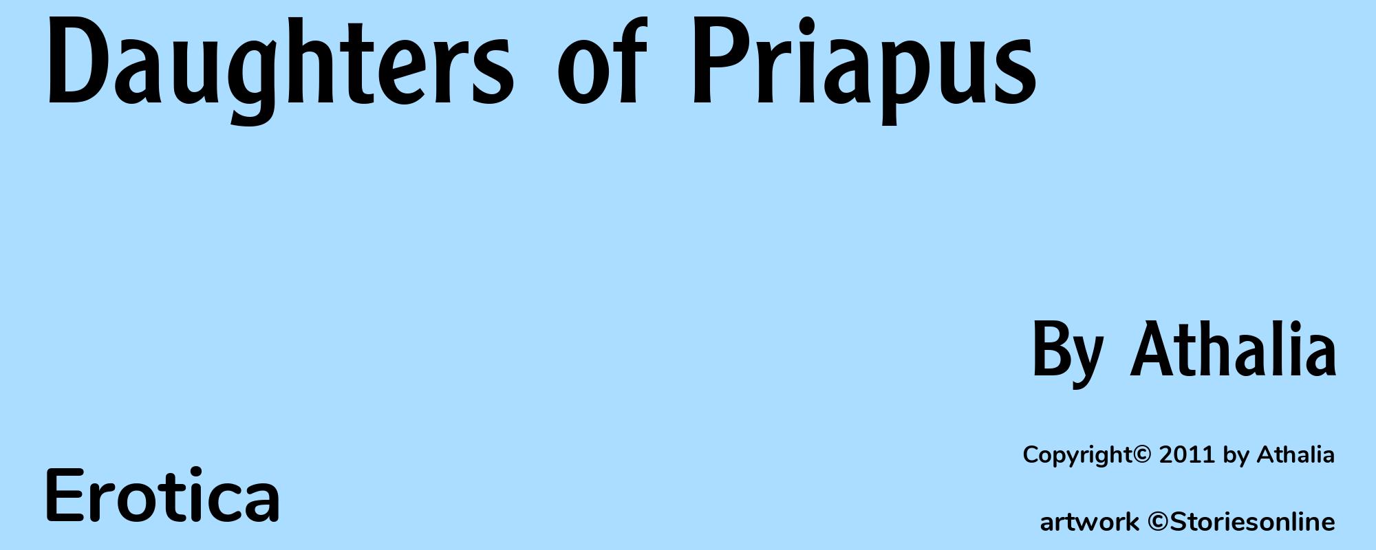Daughters of Priapus - Cover