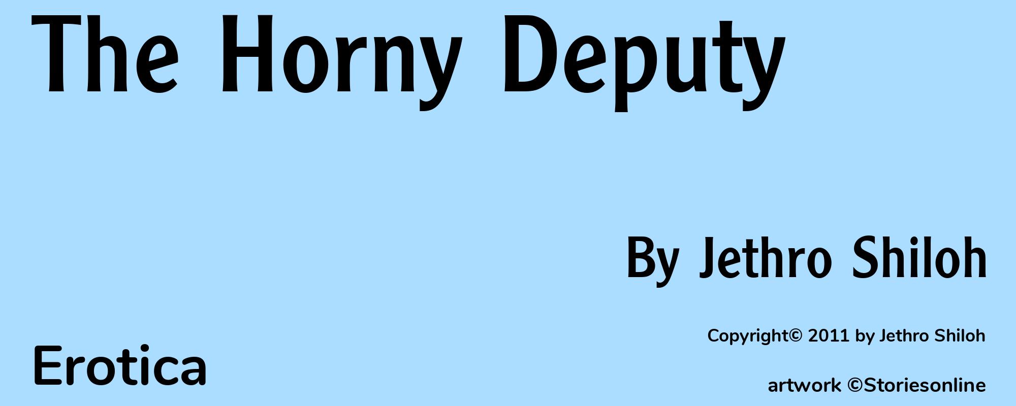 The Horny Deputy - Cover