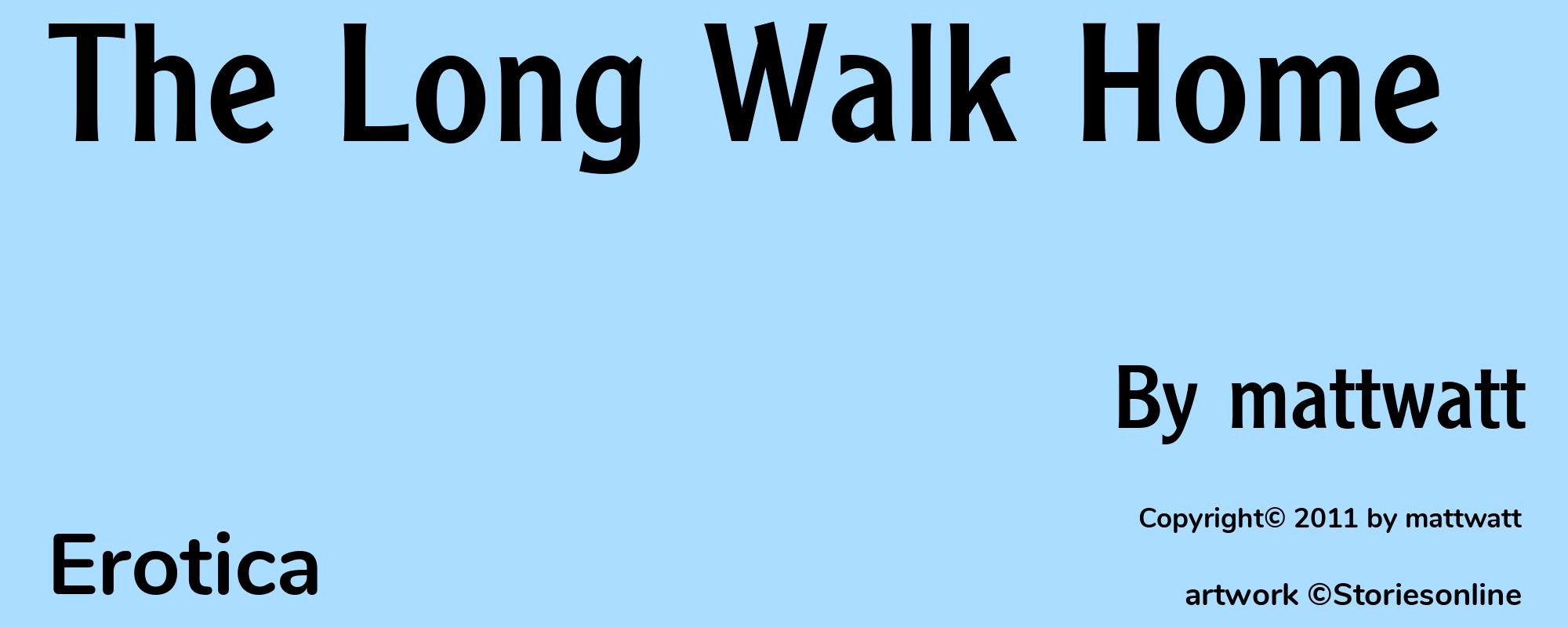 The Long Walk Home - Cover
