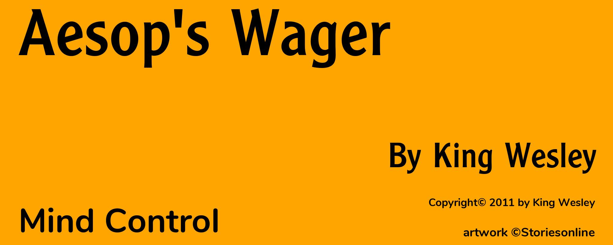 Aesop's Wager - Cover