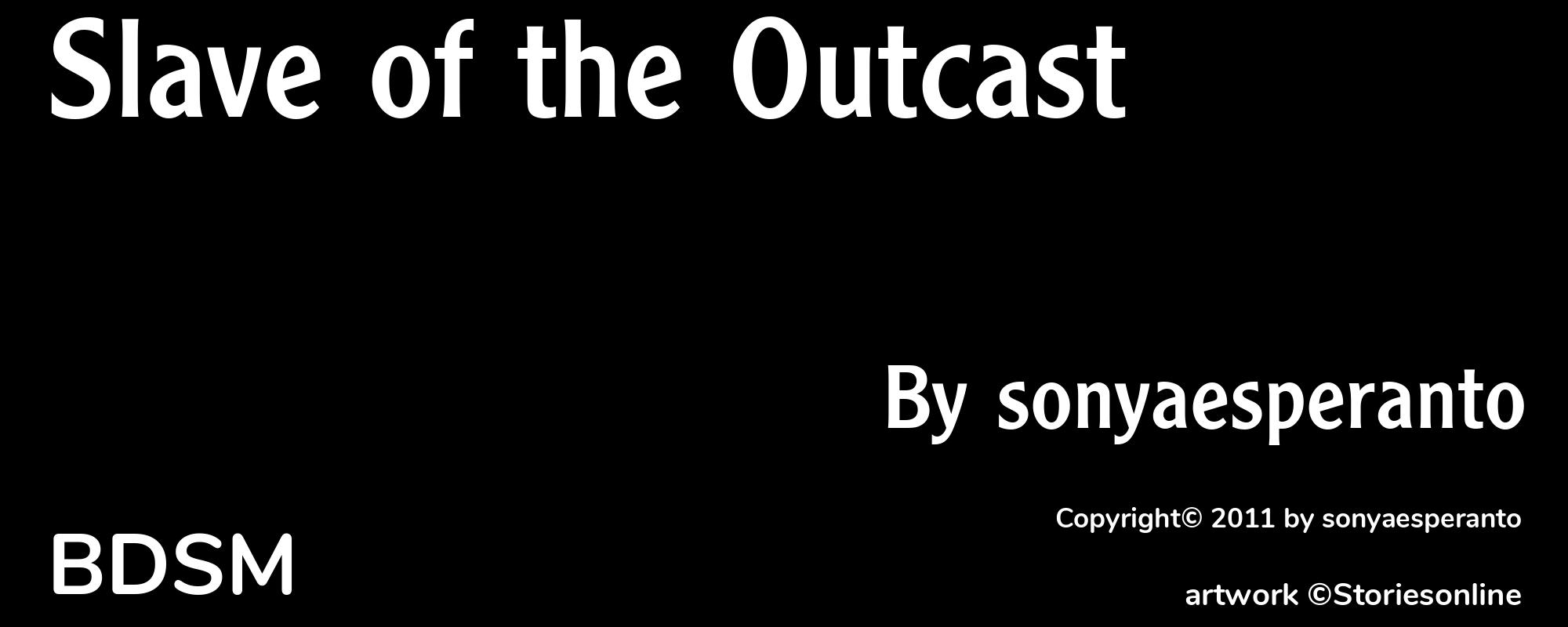 Slave of the Outcast - Cover