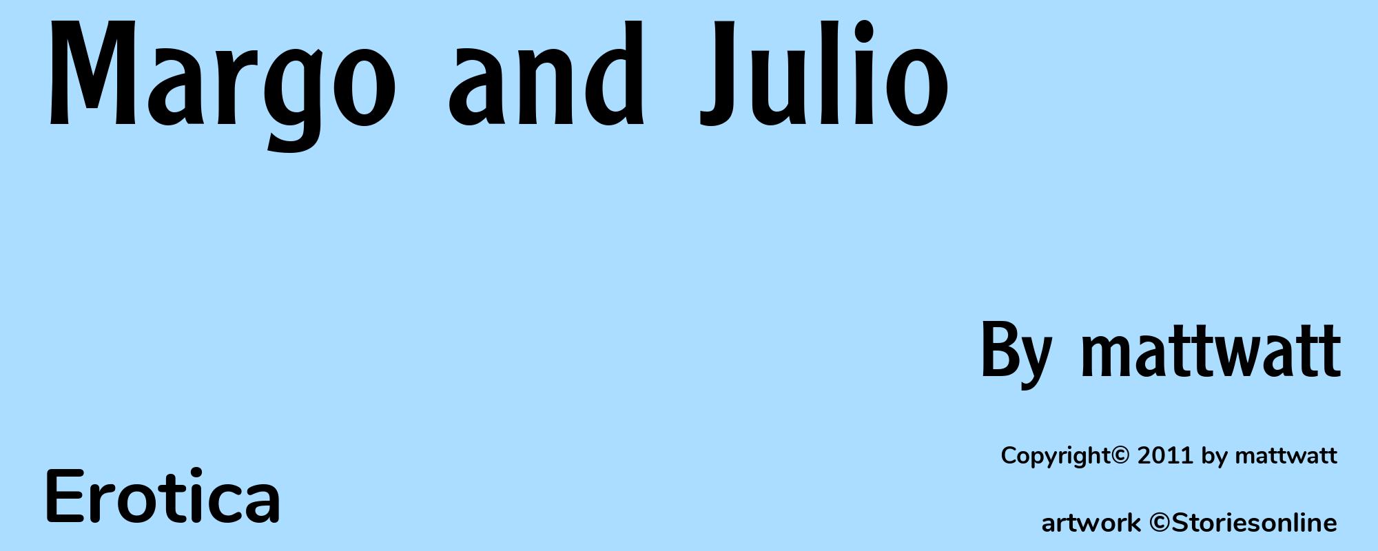 Margo and Julio - Cover