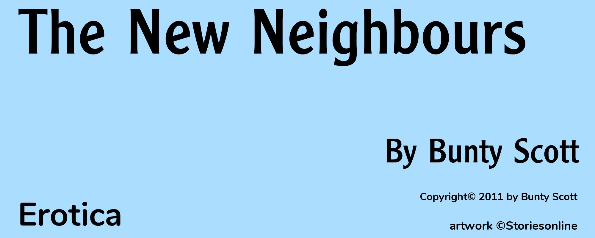 The New Neighbours - Cover