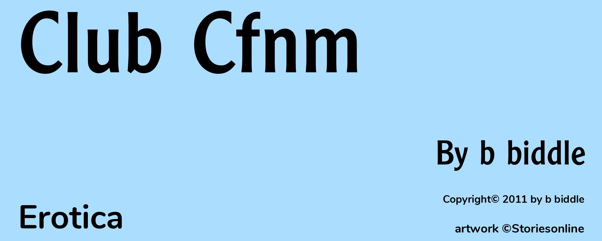 Club Cfnm - Cover