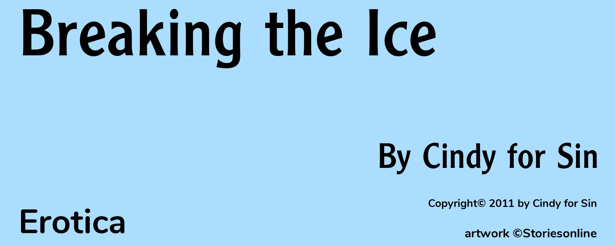 Breaking the Ice - Cover