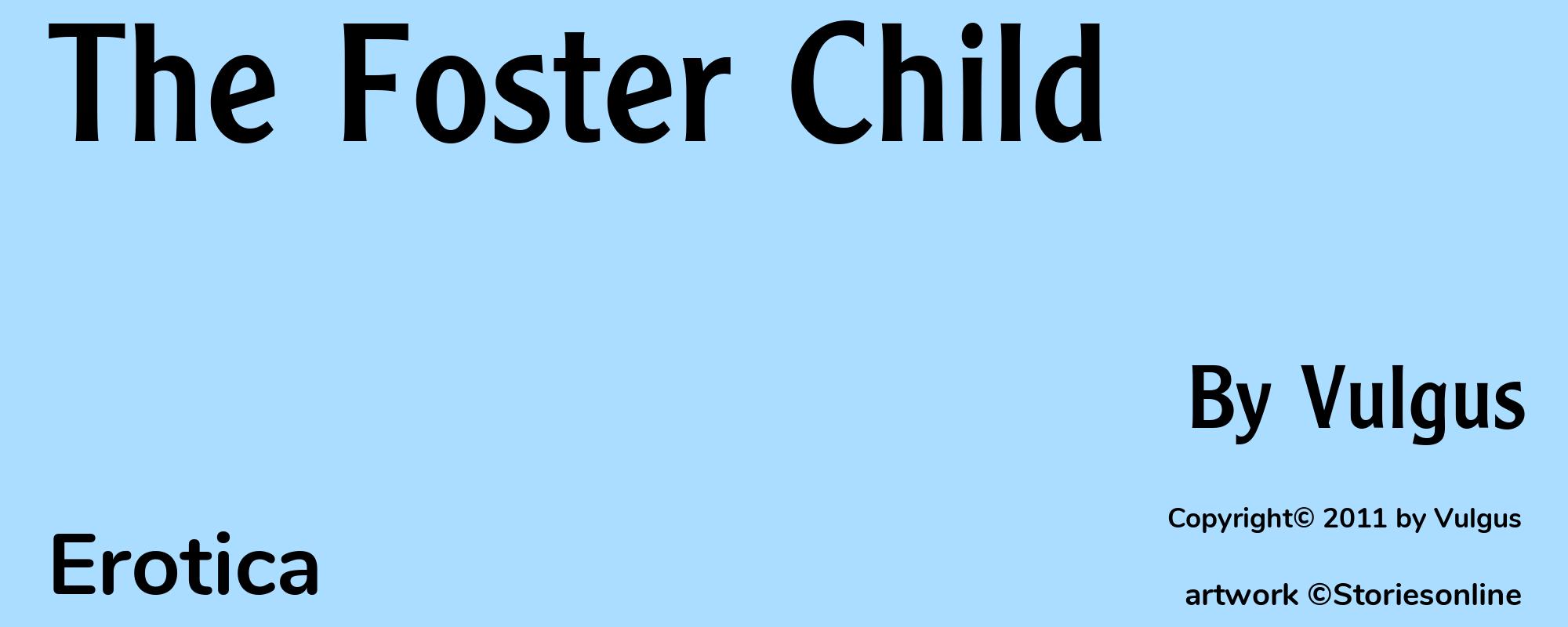 The Foster Child - Cover