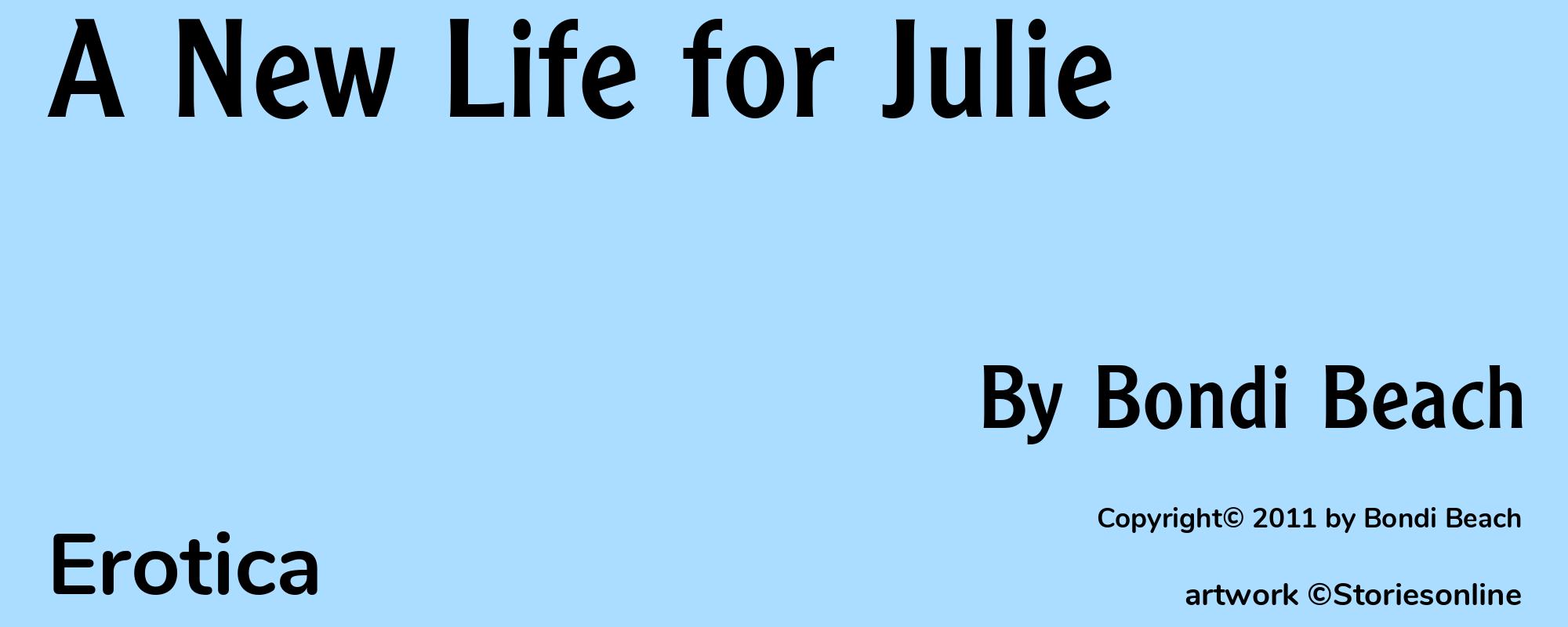 A New Life for Julie - Cover