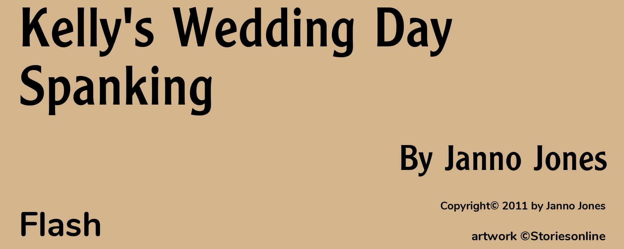 Kelly's Wedding Day Spanking - Cover